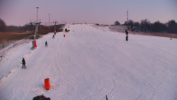 Sjezdovka skiareálu Hlubočky