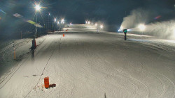 Sjezdovka skiareálu Hlubočky