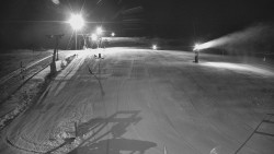 Sjezdovka skiareálu Hlubočky