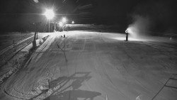 Sjezdovka skiareálu Hlubočky