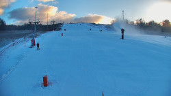 Sjezdovka skiareálu Hlubočky