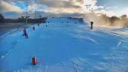 Sjezdovka skiareálu Hlubočky