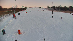 Sjezdovka skiareálu Hlubočky