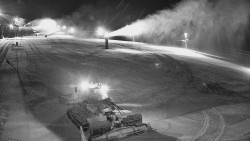 Sjezdovka skiareálu Hlubočky