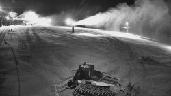 Sjezdovka skiareálu Hlubočky