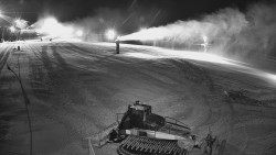 Sjezdovka skiareálu Hlubočky