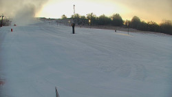 Sjezdovka skiareálu Hlubočky