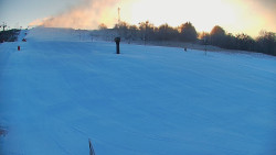 Sjezdovka skiareálu Hlubočky