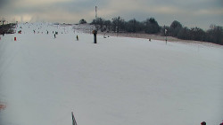 Sjezdovka skiareálu Hlubočky