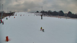 Sjezdovka skiareálu Hlubočky