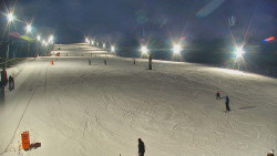 Sjezdovka skiareálu Hlubočky