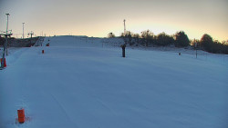 Sjezdovka skiareálu Hlubočky
