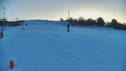 Sjezdovka skiareálu Hlubočky