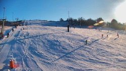 Sjezdovka skiareálu Hlubočky