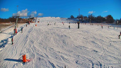 Sjezdovka skiareálu Hlubočky