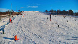 Sjezdovka skiareálu Hlubočky