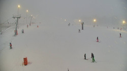 Sjezdovka skiareálu Hlubočky