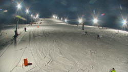 Sjezdovka skiareálu Hlubočky