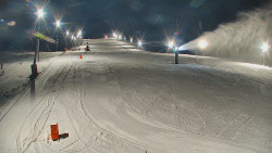 Sjezdovka skiareálu Hlubočky