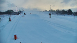 Sjezdovka skiareálu Hlubočky