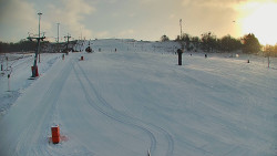 Sjezdovka skiareálu Hlubočky