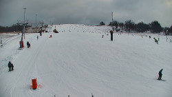 Sjezdovka skiareálu Hlubočky
