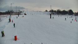 Sjezdovka skiareálu Hlubočky
