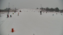 Sjezdovka skiareálu Hlubočky