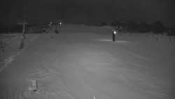 Sjezdovka skiareálu Hlubočky