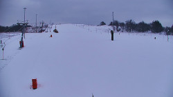 Sjezdovka skiareálu Hlubočky