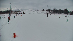 Sjezdovka skiareálu Hlubočky