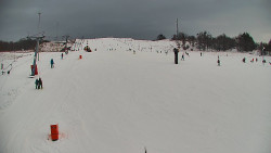 Sjezdovka skiareálu Hlubočky