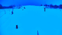 Sjezdovka skiareálu Hlubočky