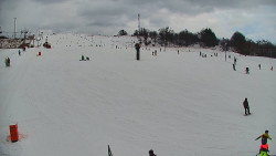 Sjezdovka skiareálu Hlubočky