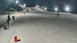 Sjezdovka skiareálu Hlubočky
