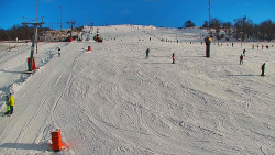 Sjezdovka skiareálu Hlubočky