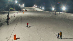 Sjezdovka skiareálu Hlubočky