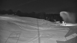 Sjezdovka skiareálu Hlubočky