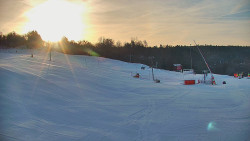 Sjezdovka skiareálu Hlubočky