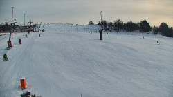 Sjezdovka skiareálu Hlubočky