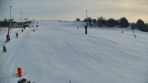 Skiareál Hlubočky - Sjezdovka skiareálu Hlubočky - 5.1.2026 v 10:45 Skiareál Hlubočky - Sjezdovka skiareálu Hlubočky - 5.1.2026 v 10:45