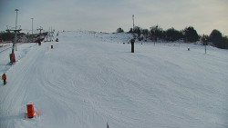 Sjezdovka skiareálu Hlubočky