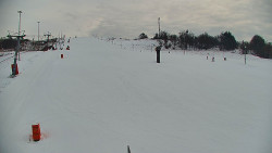Sjezdovka skiareálu Hlubočky