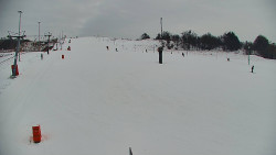 Sjezdovka skiareálu Hlubočky