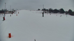 Sjezdovka skiareálu Hlubočky