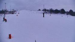 Sjezdovka skiareálu Hlubočky