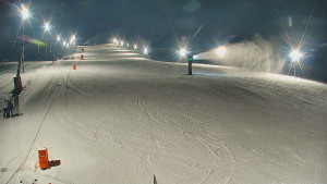 Skiareál Hlubočky - Sjezdovka skiareálu Hlubočky - 5.1.2026 v 19:45 Skiareál Hlubočky - Sjezdovka skiareálu Hlubočky - 5.1.2026 v 19:45