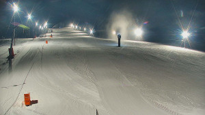 Skiareál Hlubočky - Sjezdovka skiareálu Hlubočky - 5.1.2026 v 20:45 Skiareál Hlubočky - Sjezdovka skiareálu Hlubočky - 5.1.2026 v 20:45