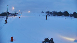 Sjezdovka skiareálu Hlubočky