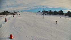 Sjezdovka skiareálu Hlubočky